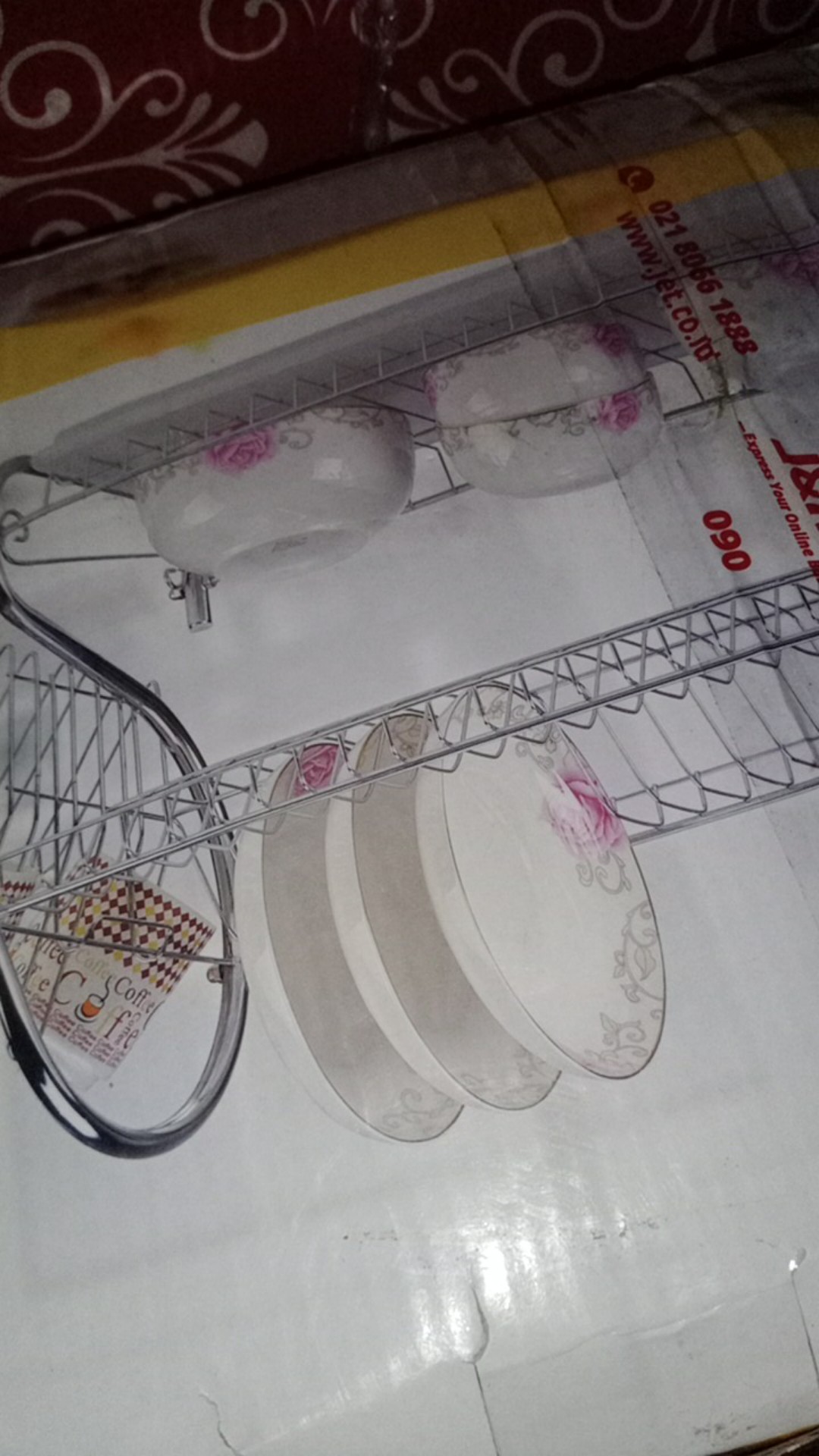 Rak Piring Stainless Mantap Best Quality