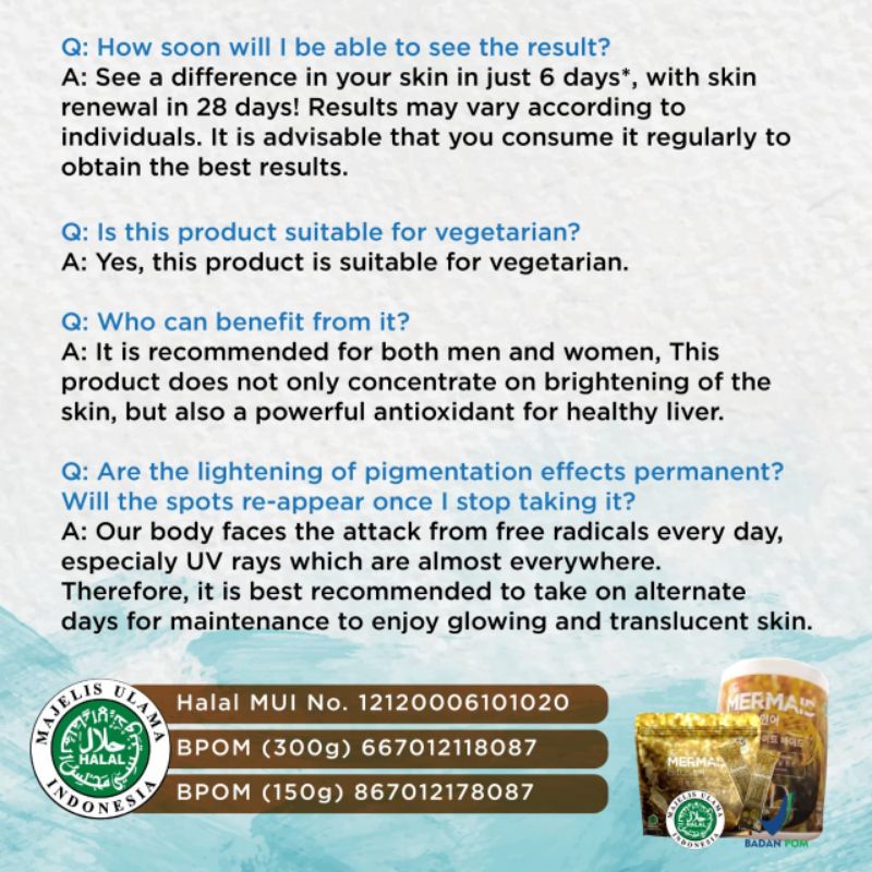 FAQ The Mermaid Bites Marine Collagen