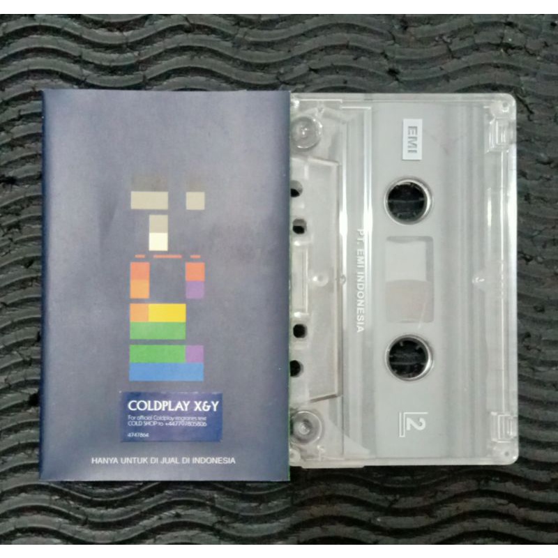 Kaset Coldplay - X & Y - britpop