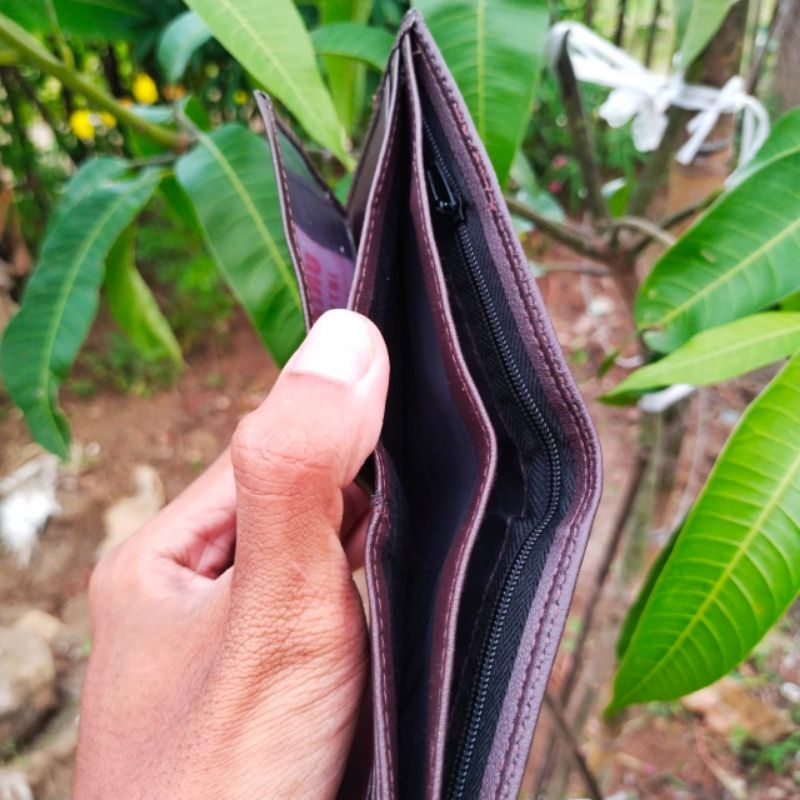 Dompet Lipat Dua | Dompet Pria Kulit Pu Terlaris |dompet Pendek Murah Dompet Pria Distro