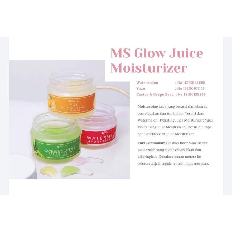 YUZU  MOISTURIZER MS GLOW