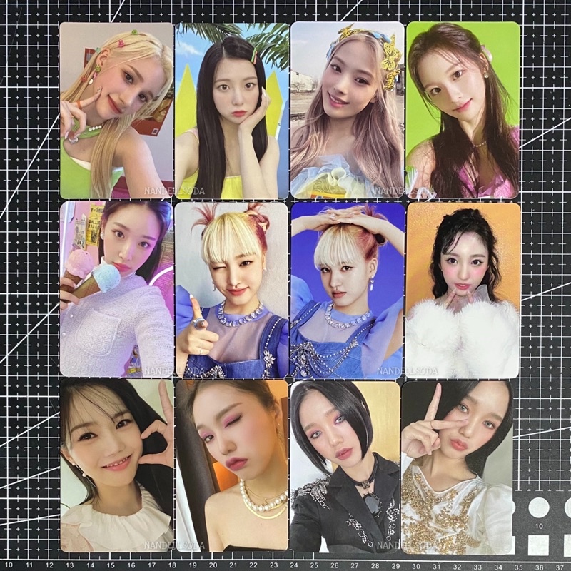 PHOTOCARD PC BAHIYYIH YUJIN YESEO KEP1ER JINNI SULLYOON NMIXX CHUNGHA PLAYLIST LIZ IVE MIMI HYOJUNG 