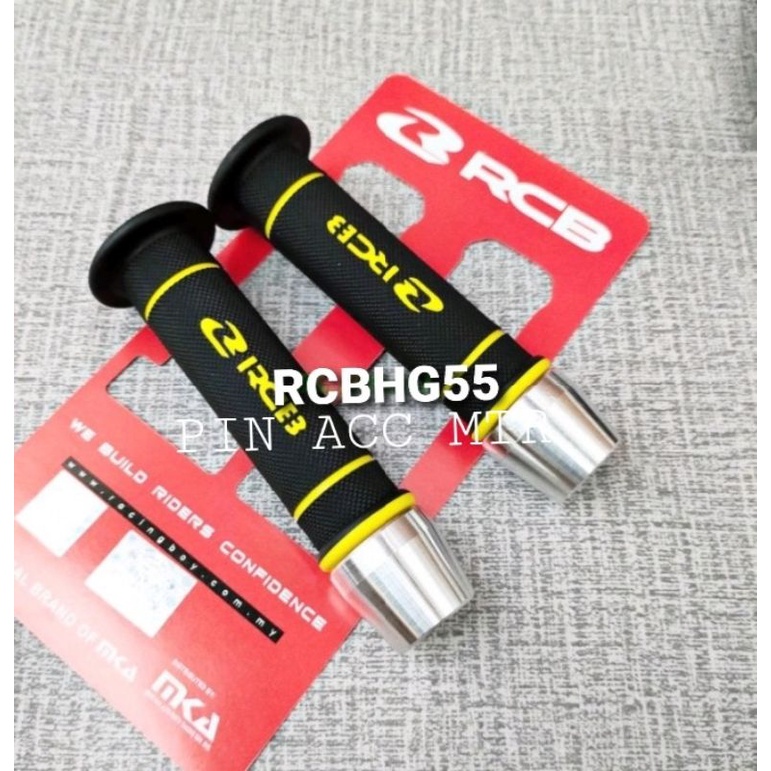 PAKET HAND GRIP GAS RCB HG55+JALU STANG CROME  NMAX AEROX LEXY ADV PCX MIO BEAT VARIO SCOOPY DILL