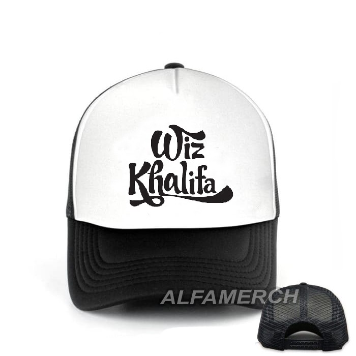 Topi Trucker Topi Jaring WIZ KHALIFA Keren Murah Kaos Pria Keren AKPK