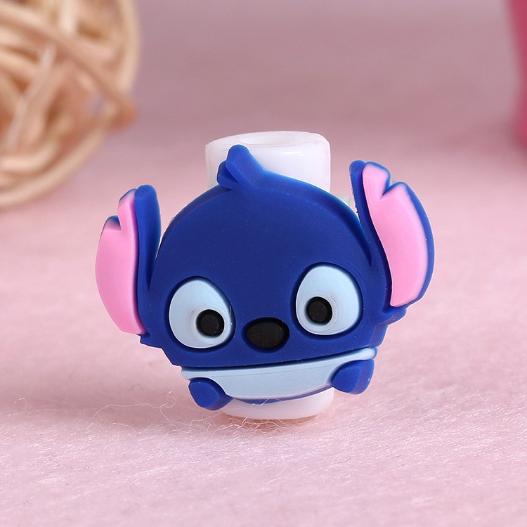 (Ready Stock) Pelindung Kabel Data / Charger Usb Anti Patah Motif Kartun