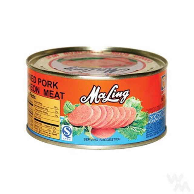 

Maling 397 gr Maling Pork Luncheon Meat Kaleng 397gr (daging ham babi kaleng)