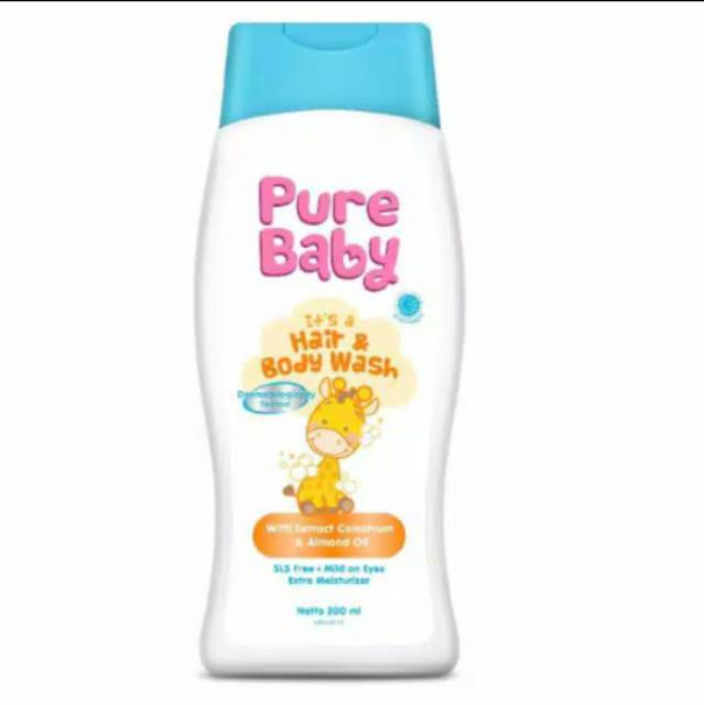 Pure baby head to toe wash 200ml