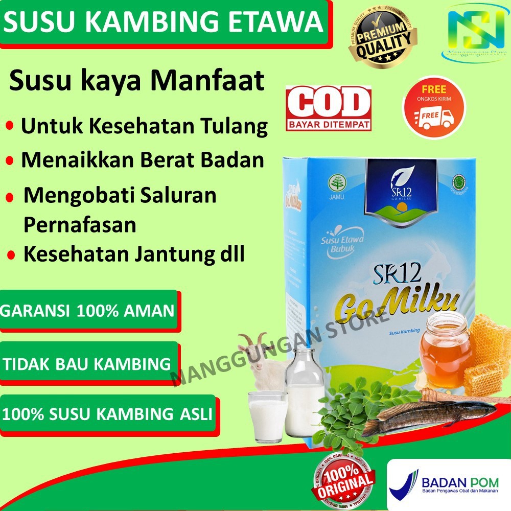 

Susu Kambing Etawa Bubuk Murni Goats Goat Milk Imun Booster Tulang Dan Sendi Penggemuk Pengemuk Gemuk Penambah Berat Badan Daya Tahan Tubuh Obat Sesak Nafas Asma Jantung Asam Lambung Pencernaan TBC Dewasa Anak Orang Tua Keropos Patah Ampuh Permanen BPOM