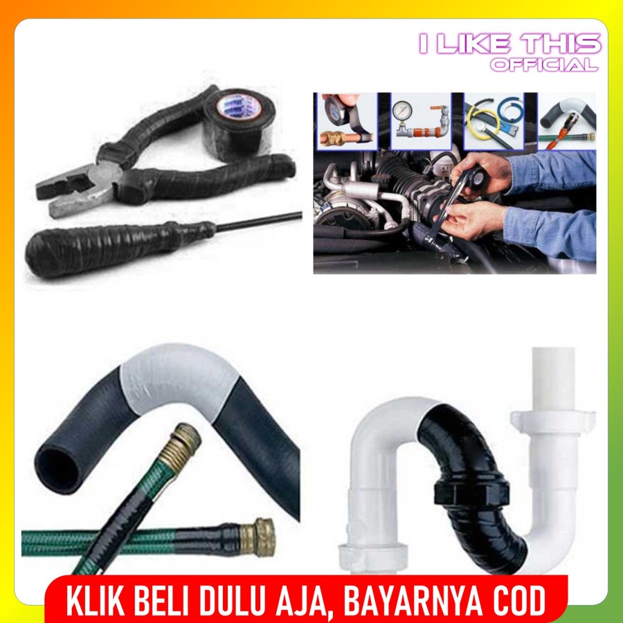 Alloet Lakban Solasi Pipa Lem Selang Ledeng Anti Bocor Viral Fyp