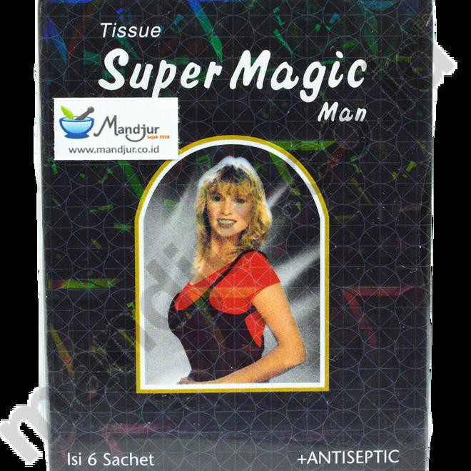 

Tissue / Tisu Super Power Magic Man 1 Kotak Isi 6