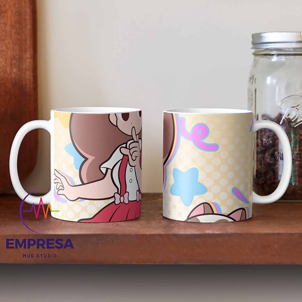 Bee and Puppycat Bee Orange Ceramics Coffee Mug