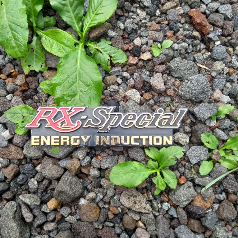 emblem logo box aki yamaha rx spesial original