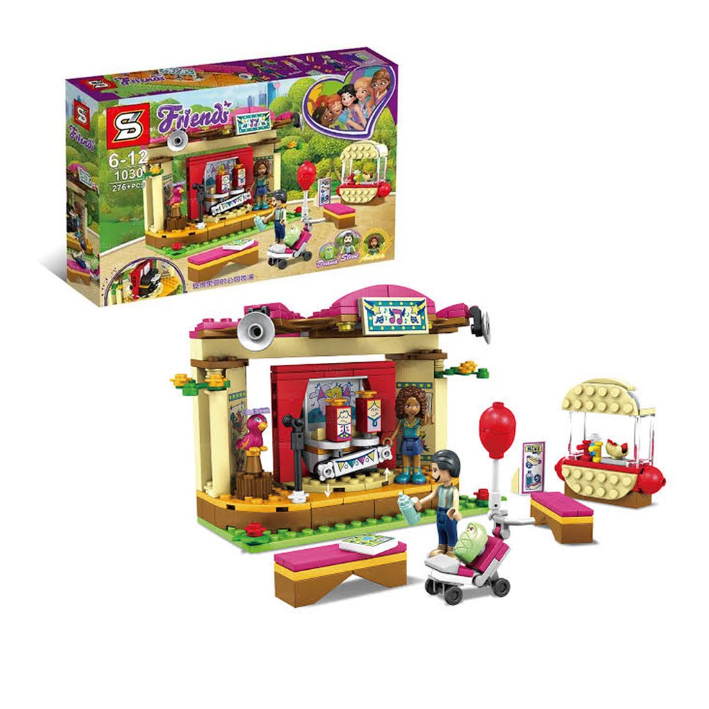 SY 1030 FRIENDS ANDREA PARK SHOW MAINAN EDUKASI MAINAN BRICKS FRIENDS