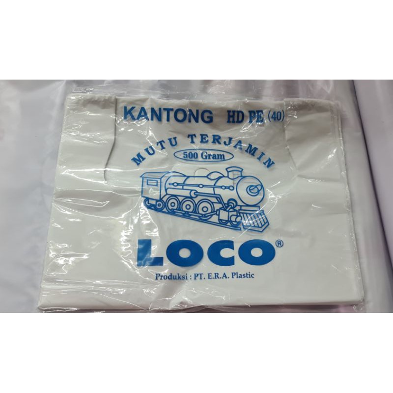 Kantong LOCO tebal uk 40 / kantong LOCO PUTIH, MERAH DAN HITAM tebal