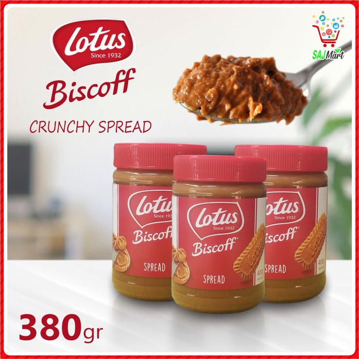 

Lotus Biscoff Crunchy Spread 380gr
