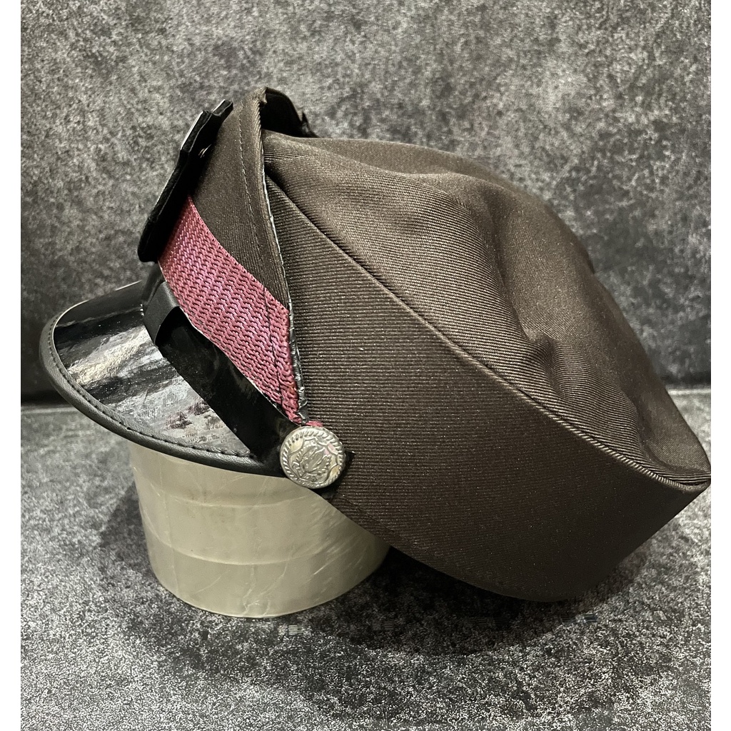 Topi Pet Security (Wanita) - Topi Pet Satpam Topi PDH Satpam Cokelat