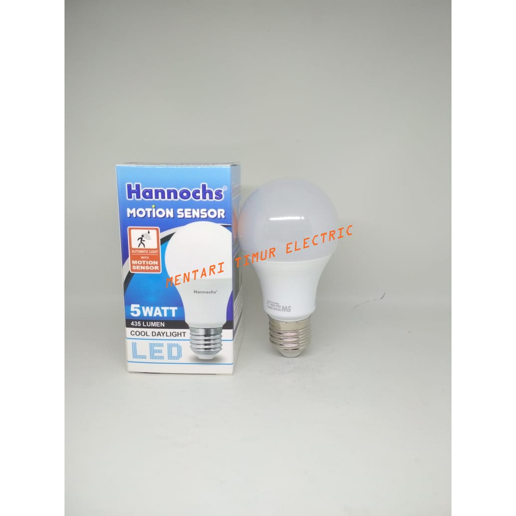 HANNOCHS LAMPU LED MOTION SENSOR 5W