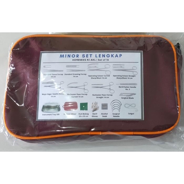 Genc | Minor Set Lengkap / Set Bedah Minor Lengkap