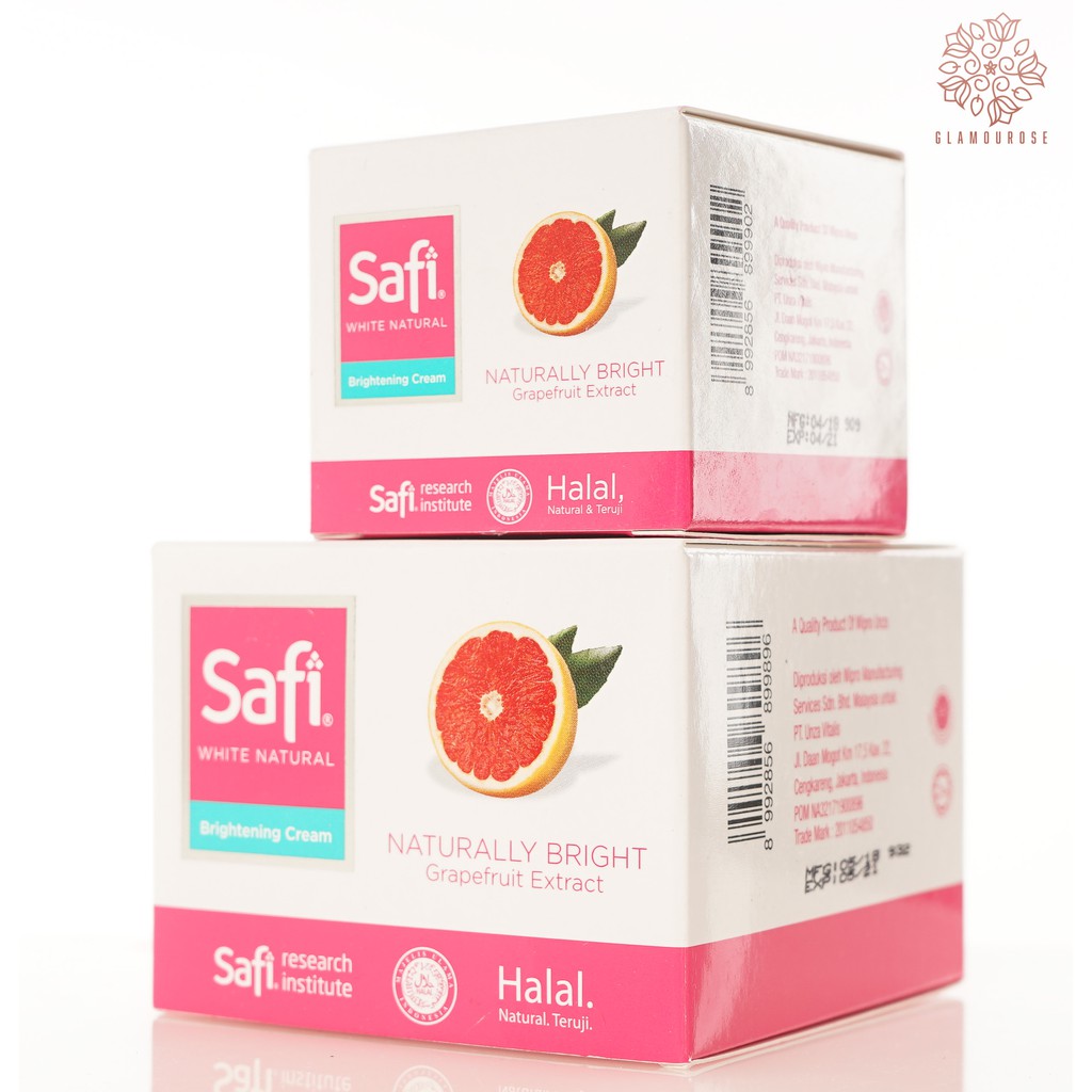 ❤️Glamouroseshop❤️ Safi White Natural Brightening Cream Strawberry Lemon Extract 40gr