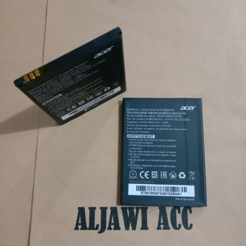 Baterai Battery Acer Liquid Z520 Z120/LRO BAT-A12 A12 Original Battery Hp