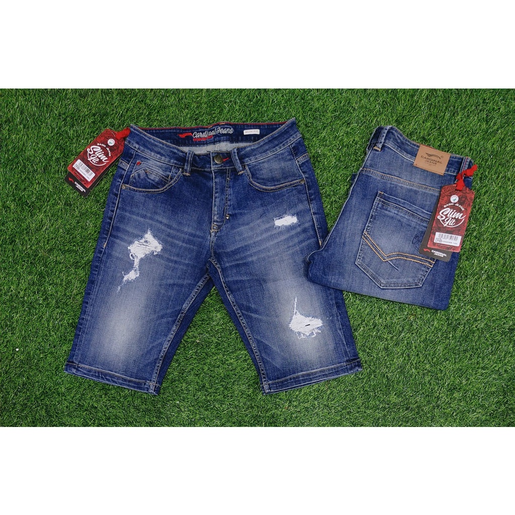 CELANA CARDINAL JEANS ORIGINAL 100% CELANA PENDEK JEANS PRIA MURAH WASH SURFING SOBEK CELANA PENDEK 