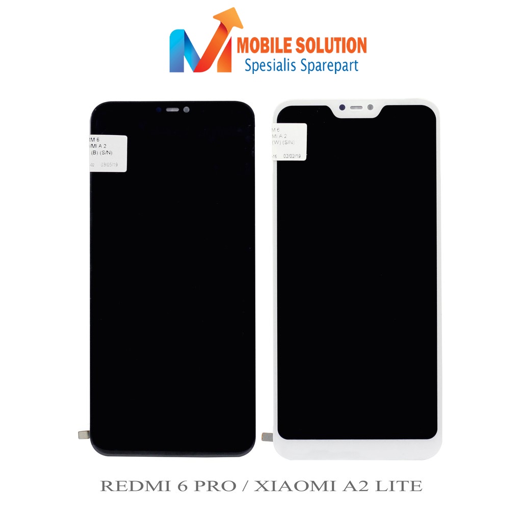 Grosir LCD Xiaomi Redmi 6 Pro  LCD Xiaomi Mi A2 Lite Universal Fullset Touchscreen ORIGINAL 100% Garansi 1 Bulan + Packing / Bubbel