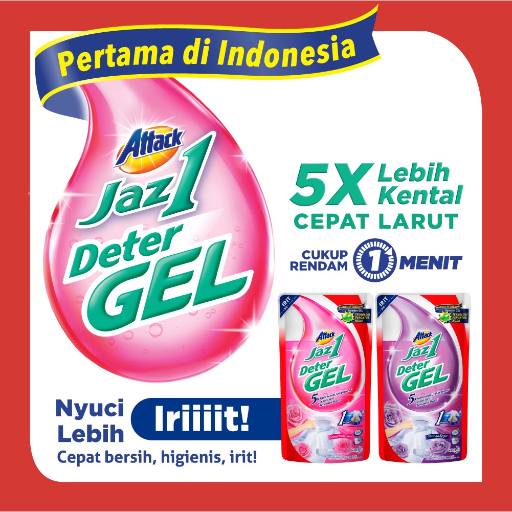 ATTACK JAZZ1 DETERGEL - 750 G