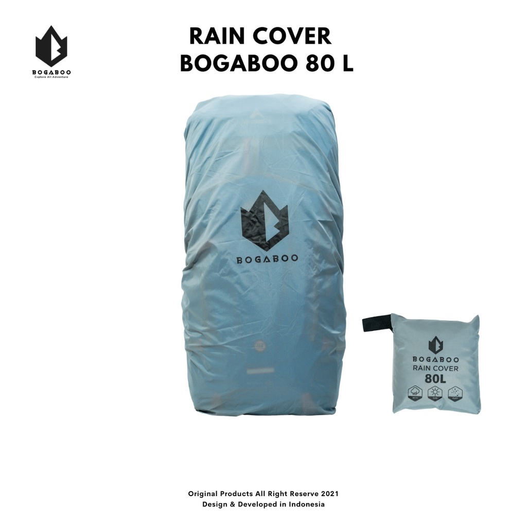 Cover Bag Waterproff Bogaboo 80 Liter - Coverbag Tahan Air - Raincover - Rain Cover TasGunung - Pelindung Tas