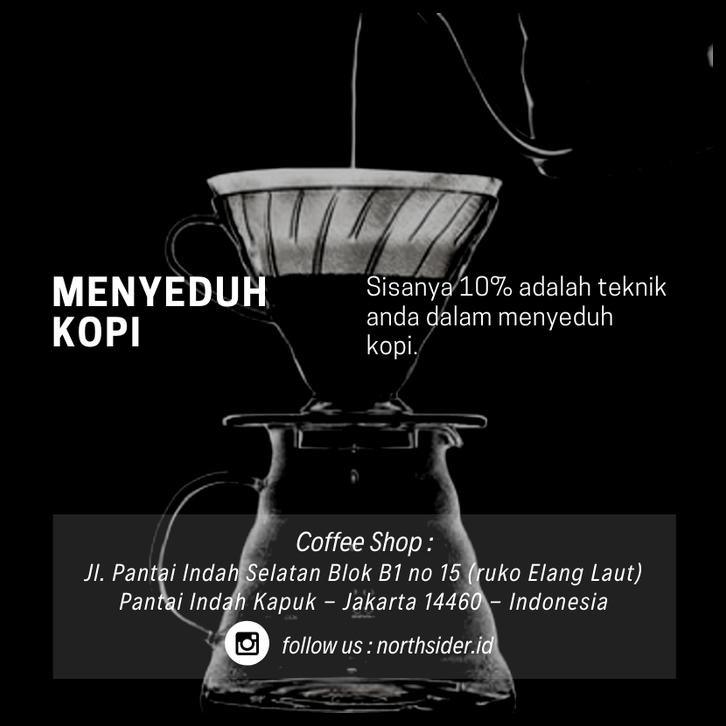 

GFZS BIJI KOPI SUSU COLD WHITE BLEND - 500GR NORTHSIDER COFFEE - BIJI KOPI 86DK