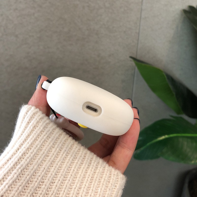 Soft Case Silikon Motif Kartun 3D Untuk Earphone TWS Airpod Pro