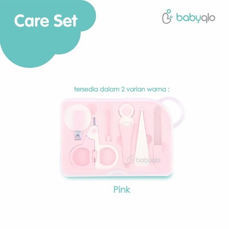 Babyqlo 6In1 Manicure Set / Care Set (Perlengkapan Manikur Bayi 6In1)