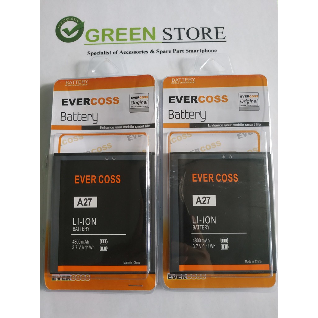 Baterai Cross Evercoss A27 Double Power | Batre batre battery baterai batrei hp handphone