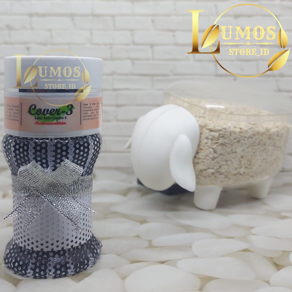 Cover-3 Sunscreen Spf 50 Cream Astaxanthin 10gr