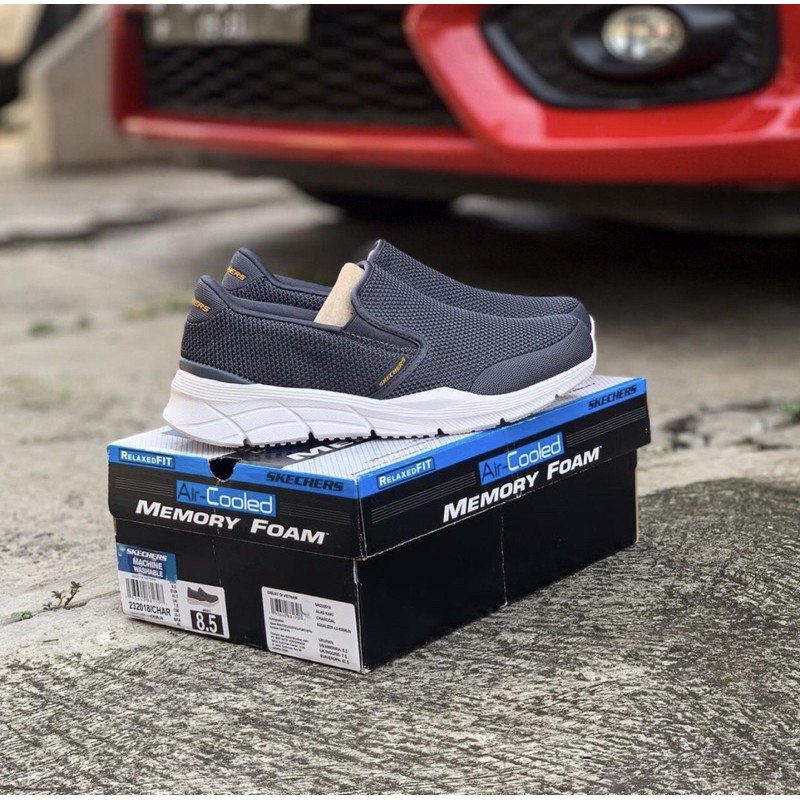 Sepatu SKECHERS EQUALIZER 4.0-KRIMLIN CHARCOAL 232018 (MEN)