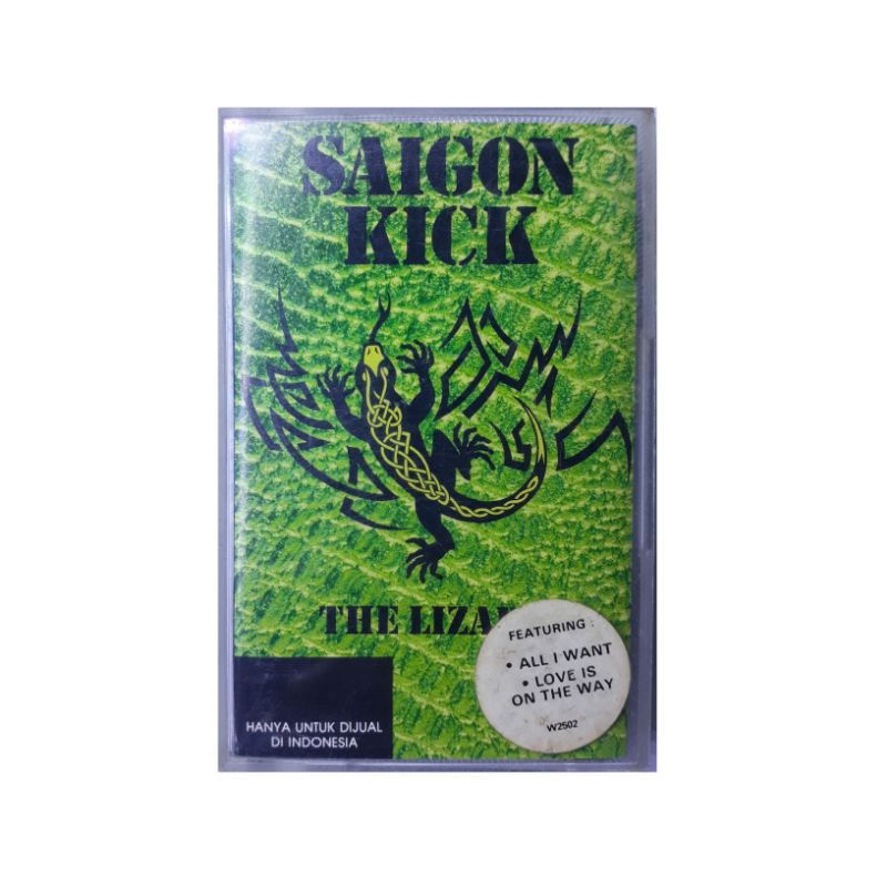 Kaset Pita - Saigon Kick - The Lizard - Rilisan Fisik