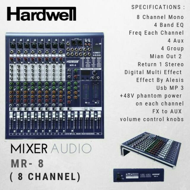 Mixer hardwell MR-8 Original hardwell MR 8
