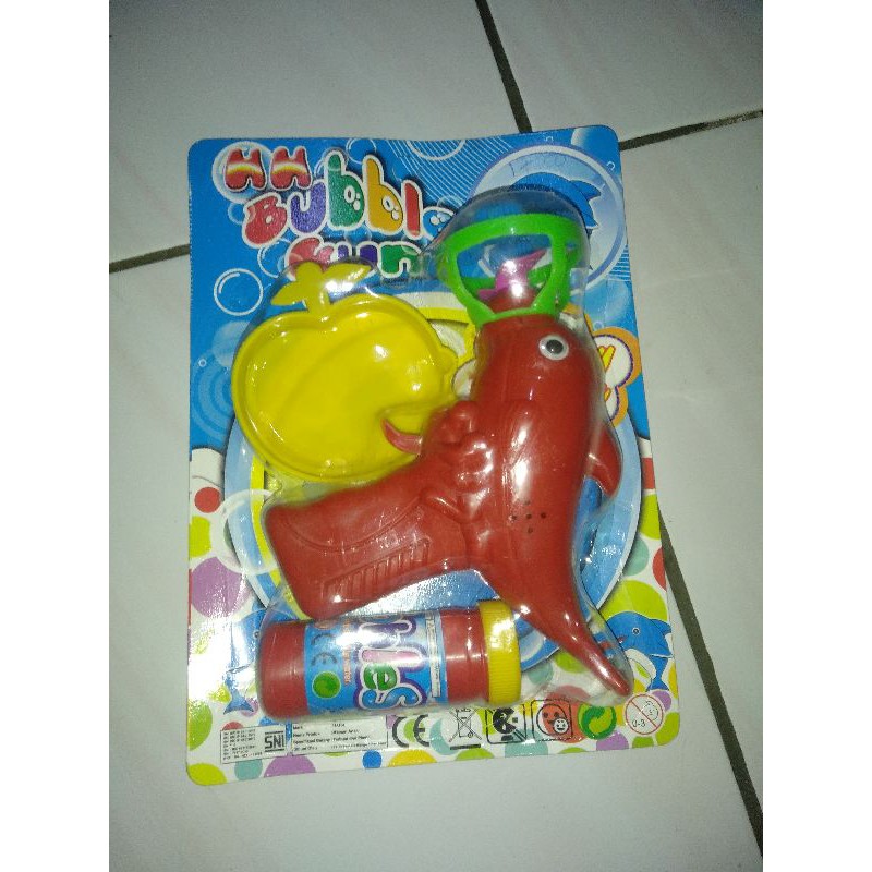 Mainan Bubble gum ikan putar