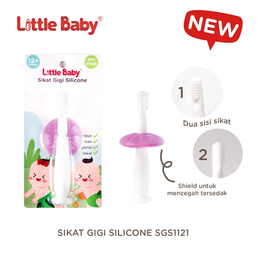 Little Baby Sikat Gigi Silicone SGS1121