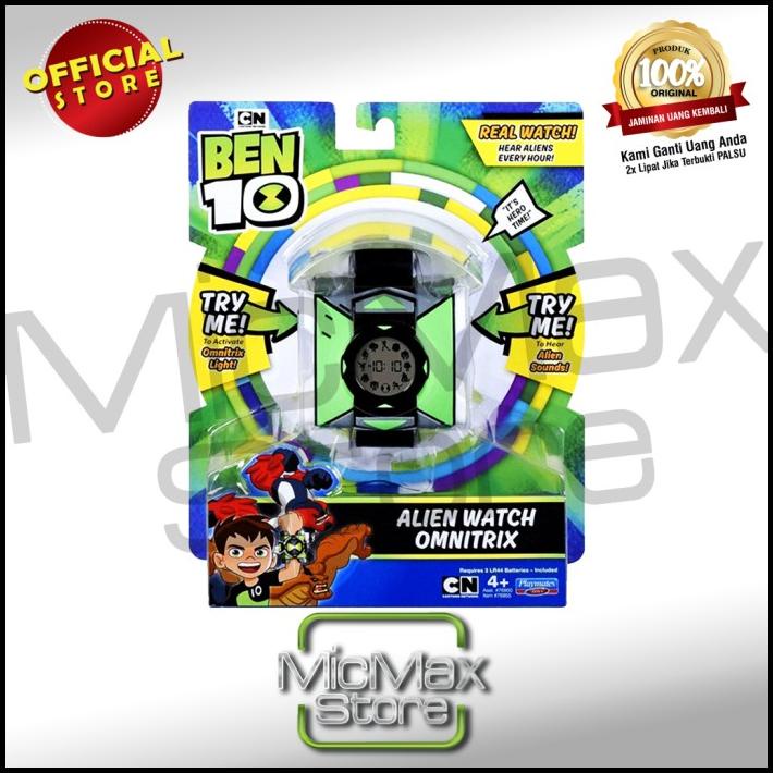 Ben 10 Basic Omnitrix Jam Tangan Ben10 Mainan Original Asli