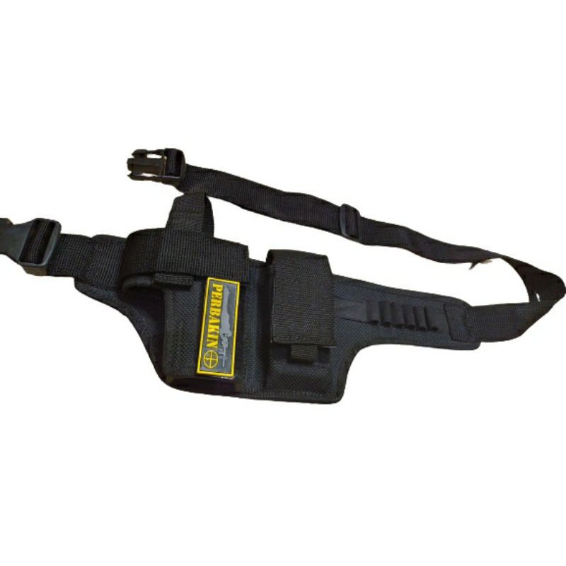 Sarung pistol pinggang+ magasin