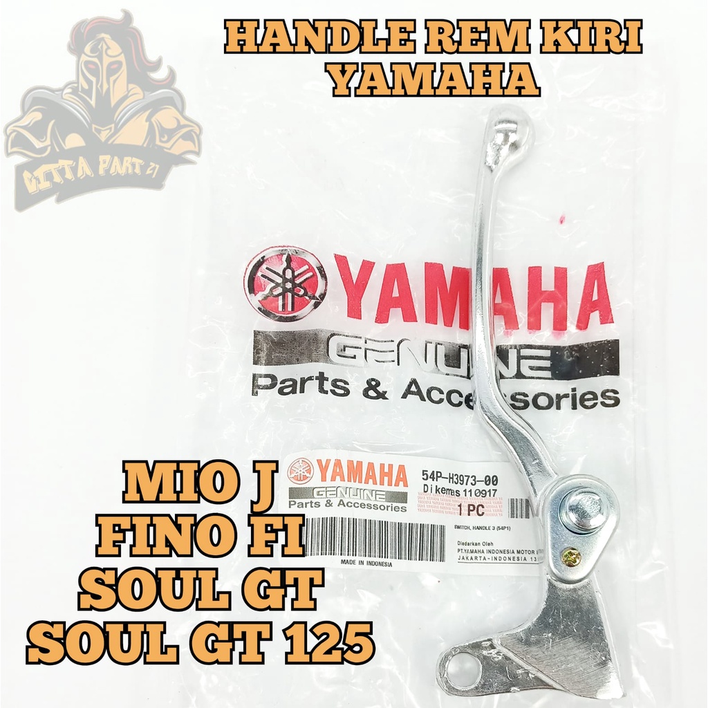 HANDLE HANDEL REM KIRI YAMAHA KUALITAS ASLI ORIGINAL YAMAHA YGP PRESISI TIDAK MUDAH PATAH DAN AWET MIO J FINO FI SOUL GT SOUL GT 125