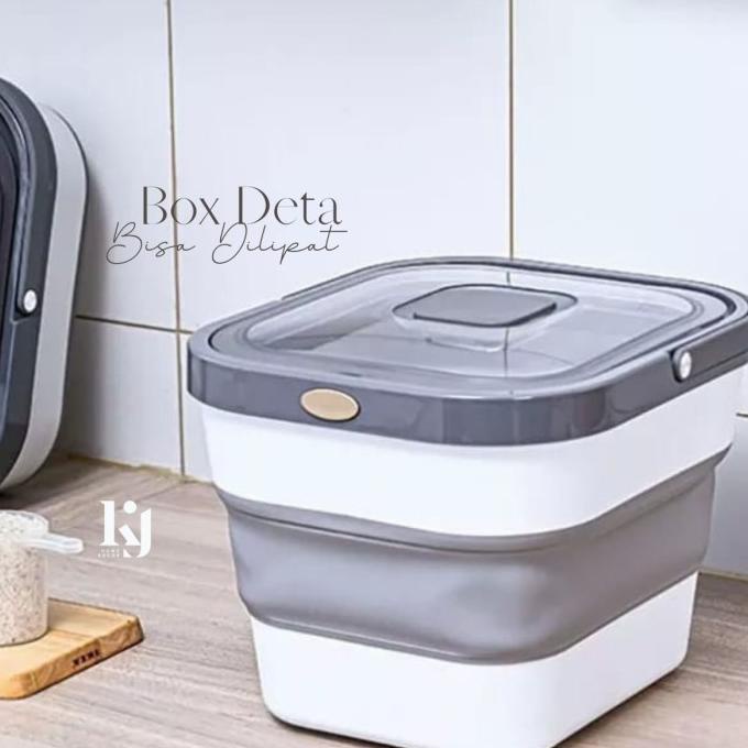

KJ - Box Deta / Box Lipat Serbaguna / Tempat Penyimpanan Beras / Box ---Ready---