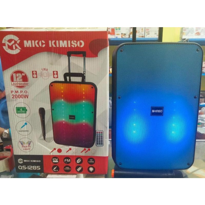 speaker bluetooth 12 inch kimiso QS 1285