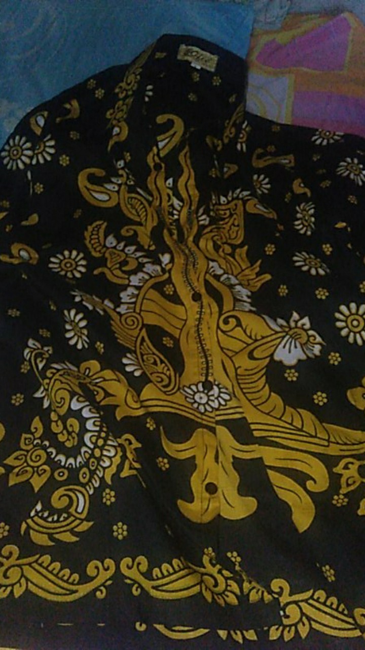 New Motif!! Batik Kemeja Keris Jawa Bahan Katun Halus Premium