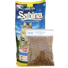 Makanan Kucing ecer Sabina Repack 1 kg / dry food murah