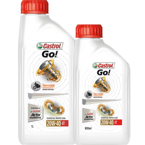 castrol go 4t 800ml 1L original 100%
