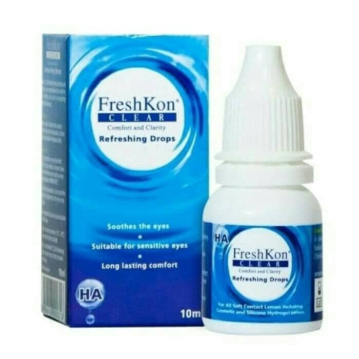 Cairan Tetes Mata FreshKon - 10ml untuk Pengguna Softlens