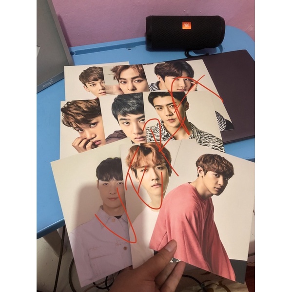 READY STOCK SHARING FRAME PAPER EXO-L JAPAN 7th ANNIVERSARY