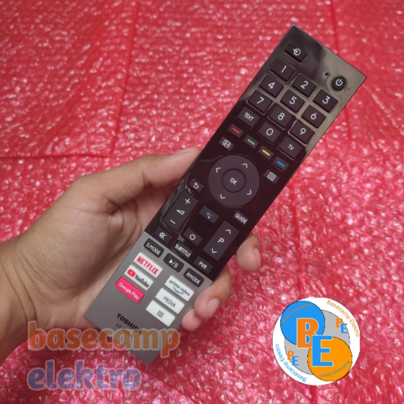 Remot TV TOSHIBA Android TV CT 95024 V35KP C350KP M550KP Series 100% Original Bonus Batu Baterai AAA