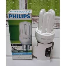 Lampu Philips Essential 8W 8 W 8 Watt 8Watt Putih PROMO